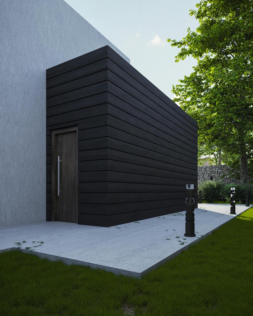 Modern garden